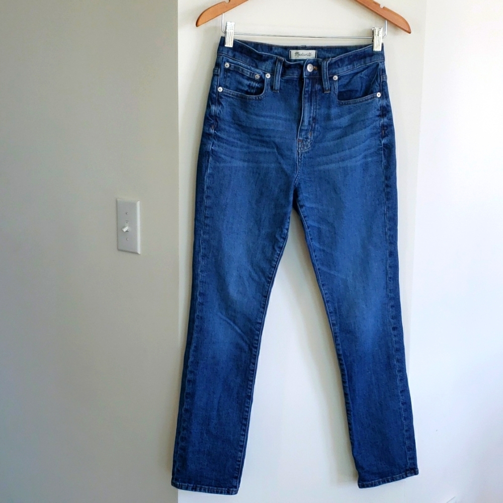 Madewell The High Rise Slim Boy Jean Size 26